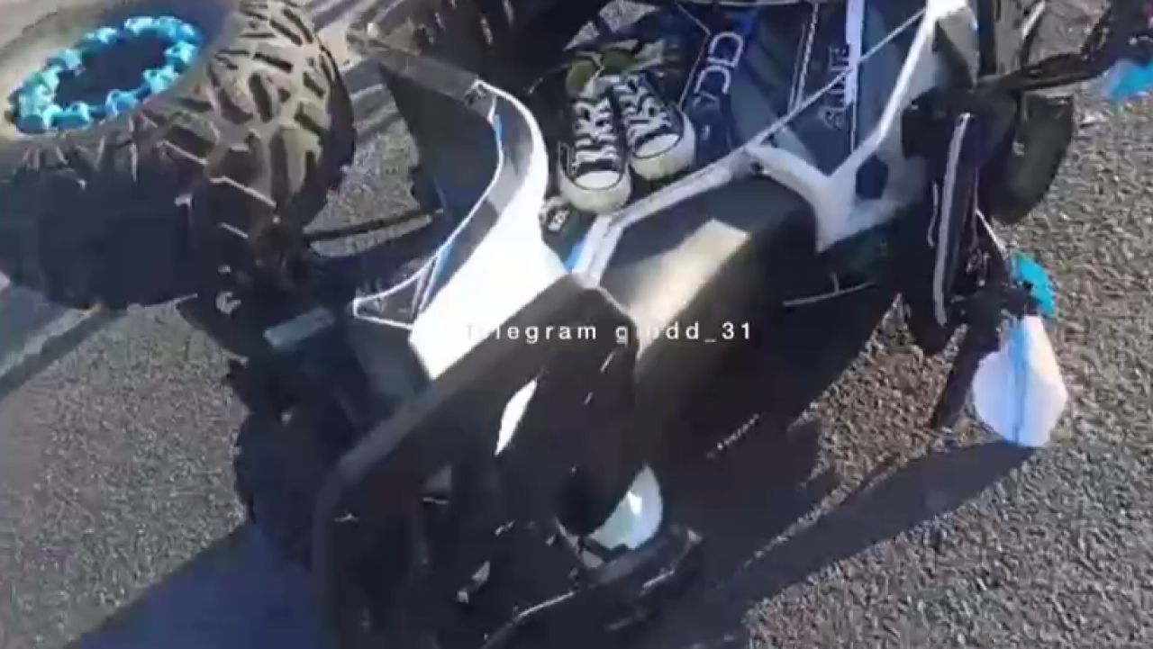 В Белгороде 11-летняя девочка на квадроцикле въехала в машину