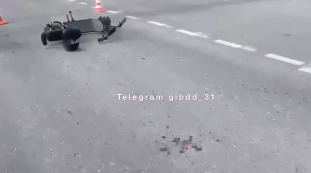 В Старом Осколе двое детей попали в ДТП на электросамокате