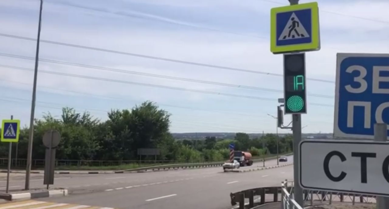 В Белгородской области установили два новых светофора