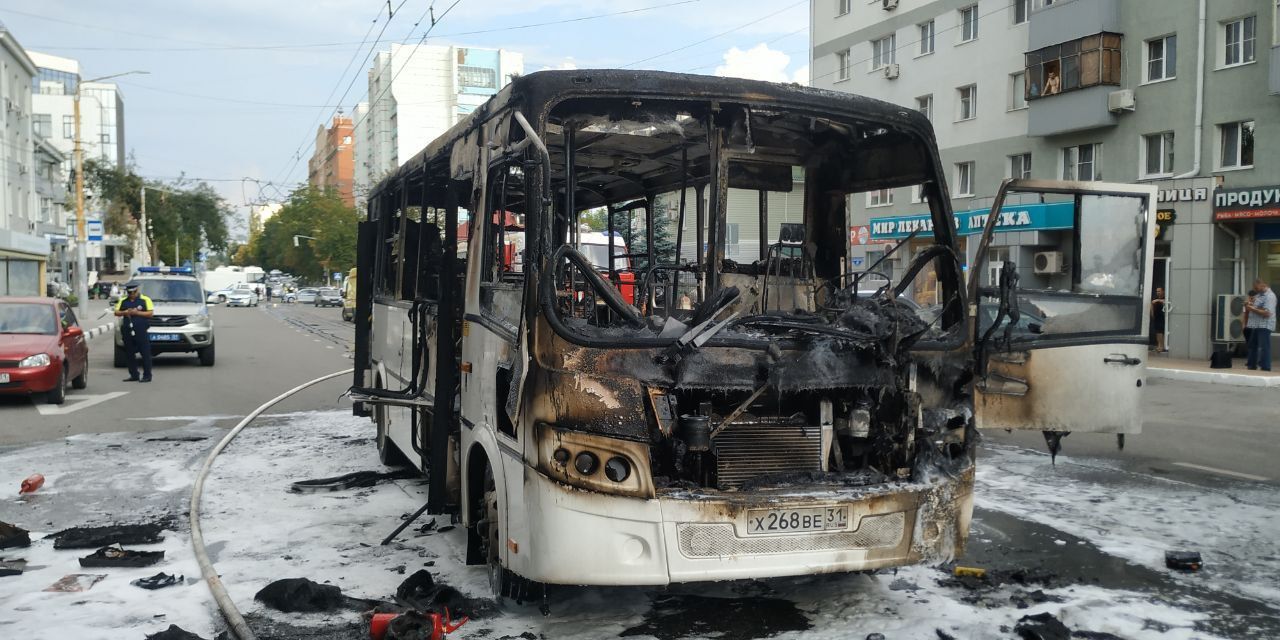 Преображенскую частично перекрыли из-за пожара