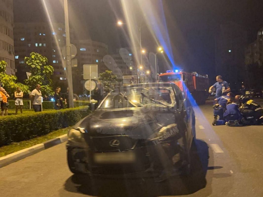 В Старом Осколе «Лексус» насмерть сбил женщину