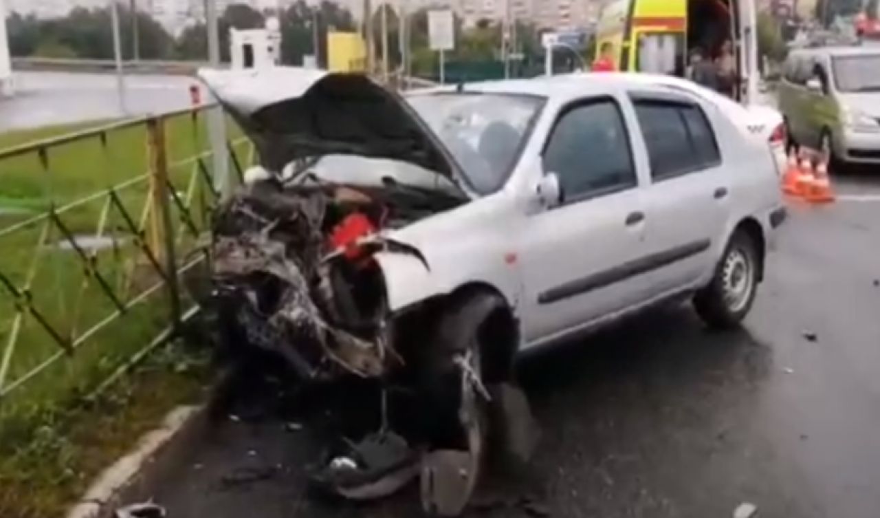 В аварии возле «Сити Молла» пострадали семь человек