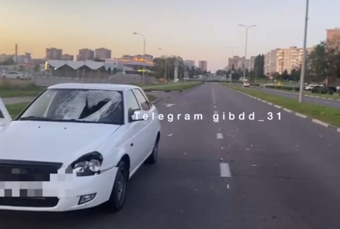 В Старом Осколе начинающий водитель-неудачник сбил пешехода-нарушителя