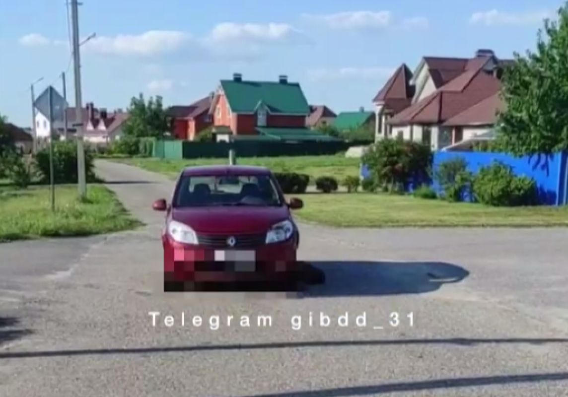 В Новосадовом машина сбила подростка на самокате