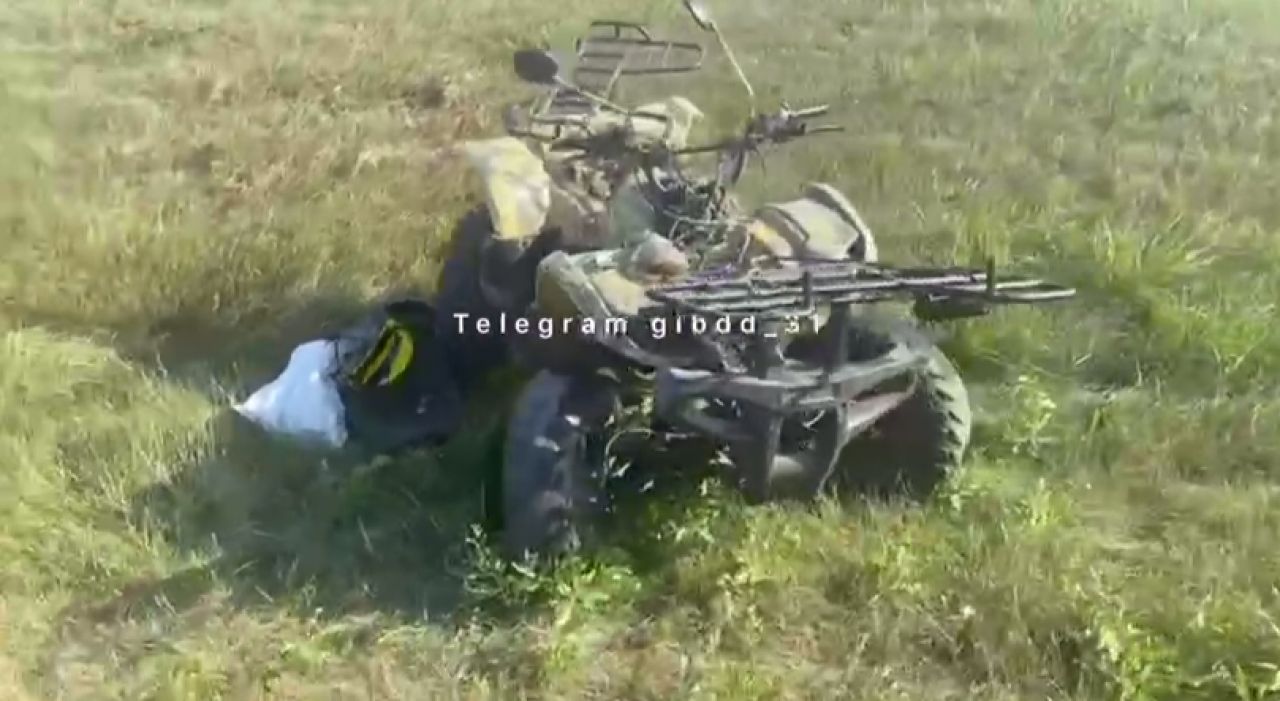 В Белгородской области мотовездеход влетел в легковушку