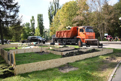 В Белгороде начали строить «Белый сад»