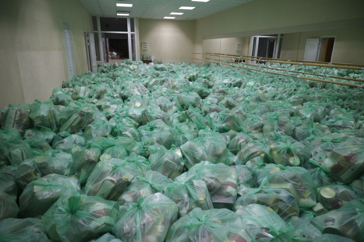 Оставшимся без жилья белгородцам начнут выдавать продуктовые наборы