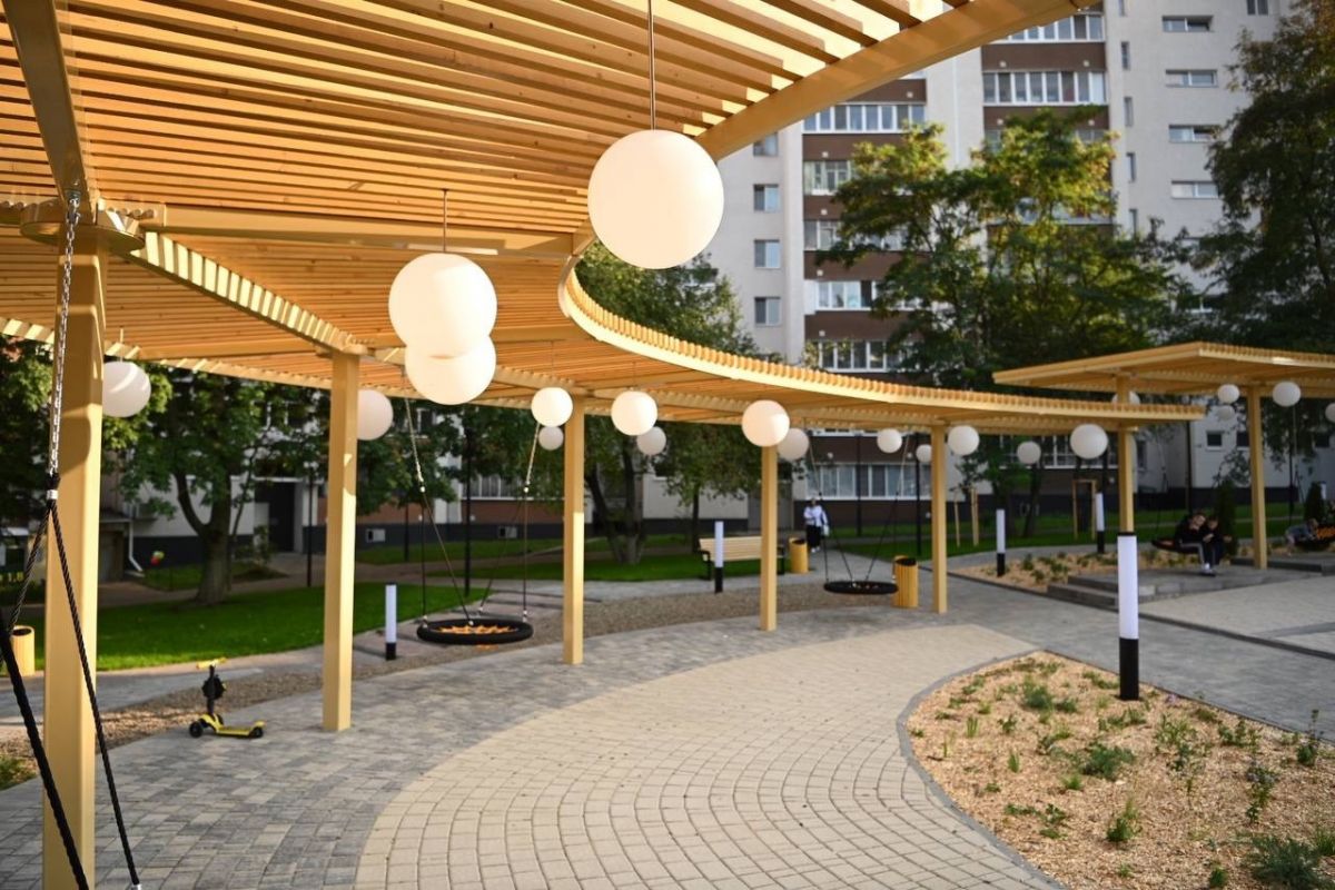 В Белгороде обустроили Студенческий сквер