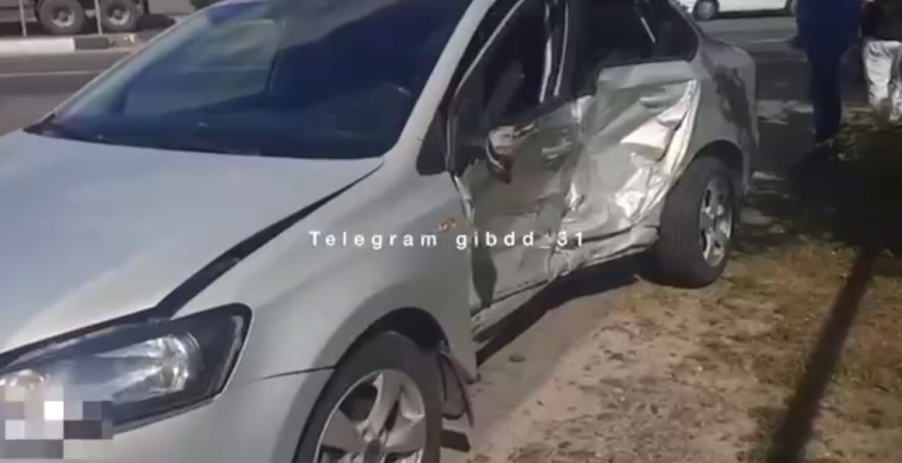 В Разумном два водителя пострадали в аварии