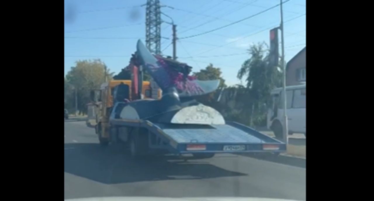 В Белгороде «разделали» кита из Везёлки