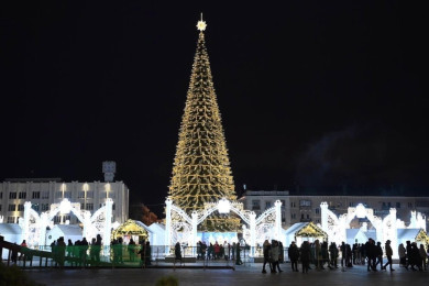 В Белгороде могут изменить локацию новогодней горки