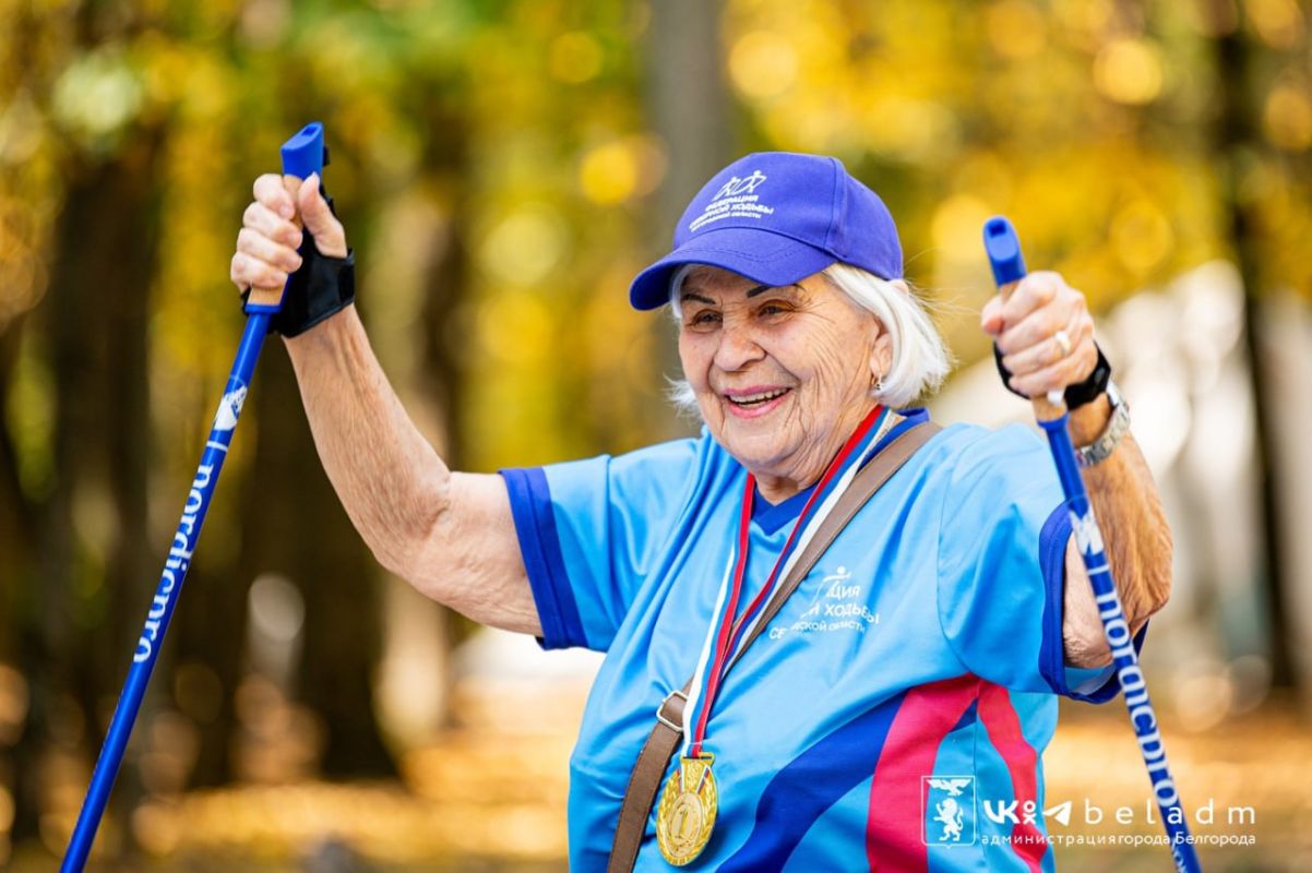 В Белгороде активная старушка претендует на золотой знак ГТО