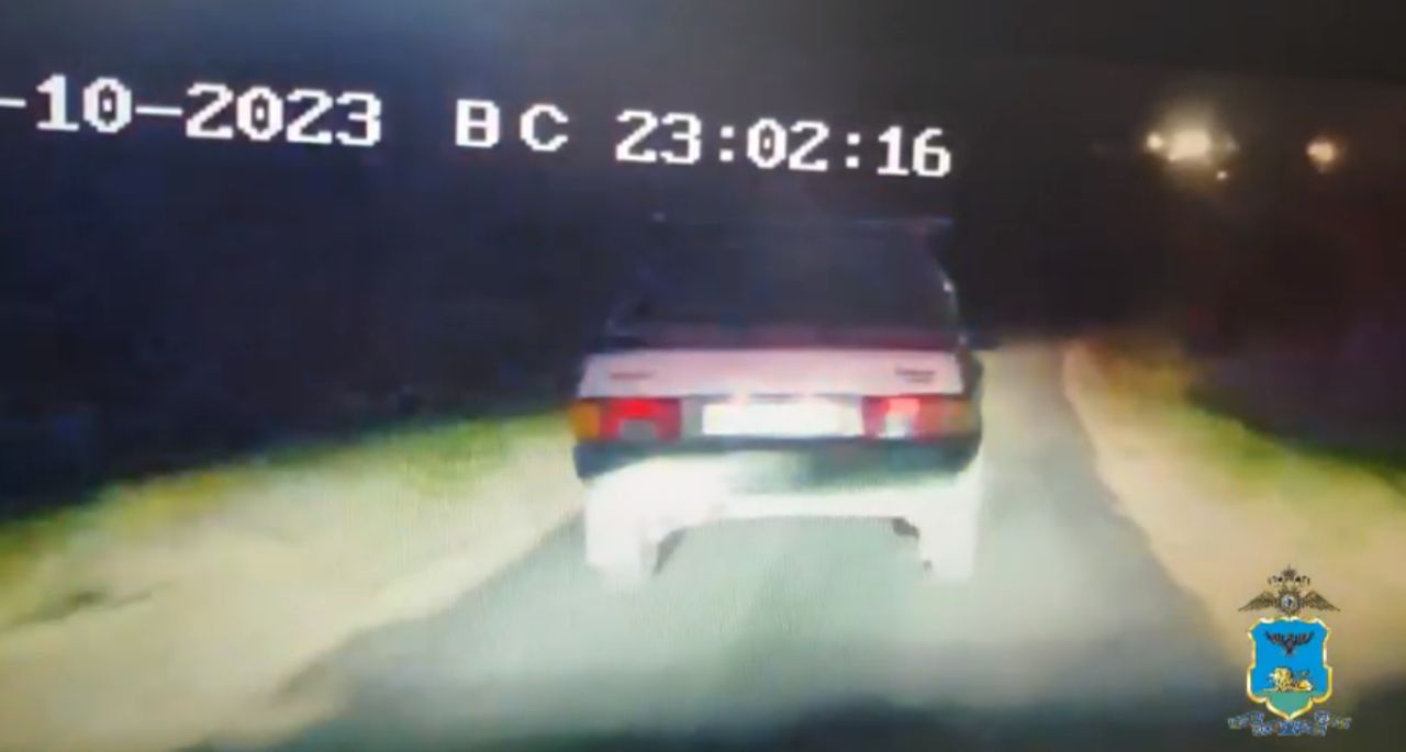 Полицейские поймали пьяного водителя по пути за добавкой