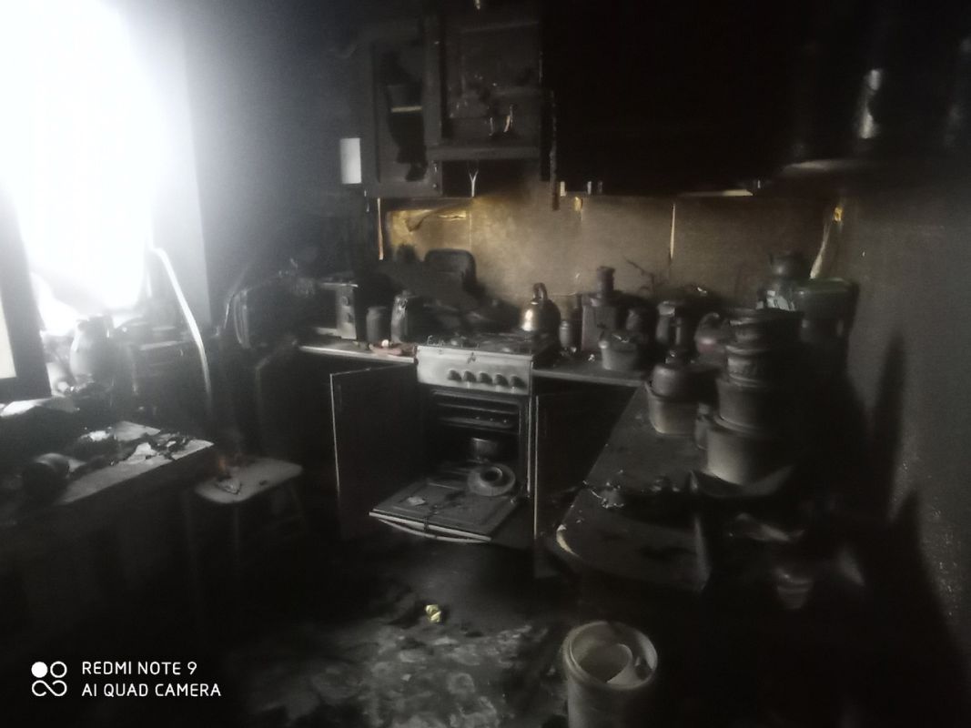 В Белгородской области сгорел дом семьи ребенка-инвалида