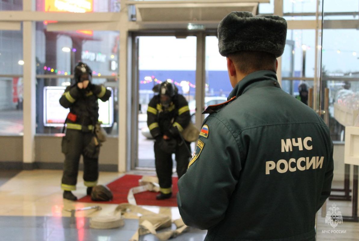 Белгородцам объяснили причину прибытия пожарных в «Сити Молл»