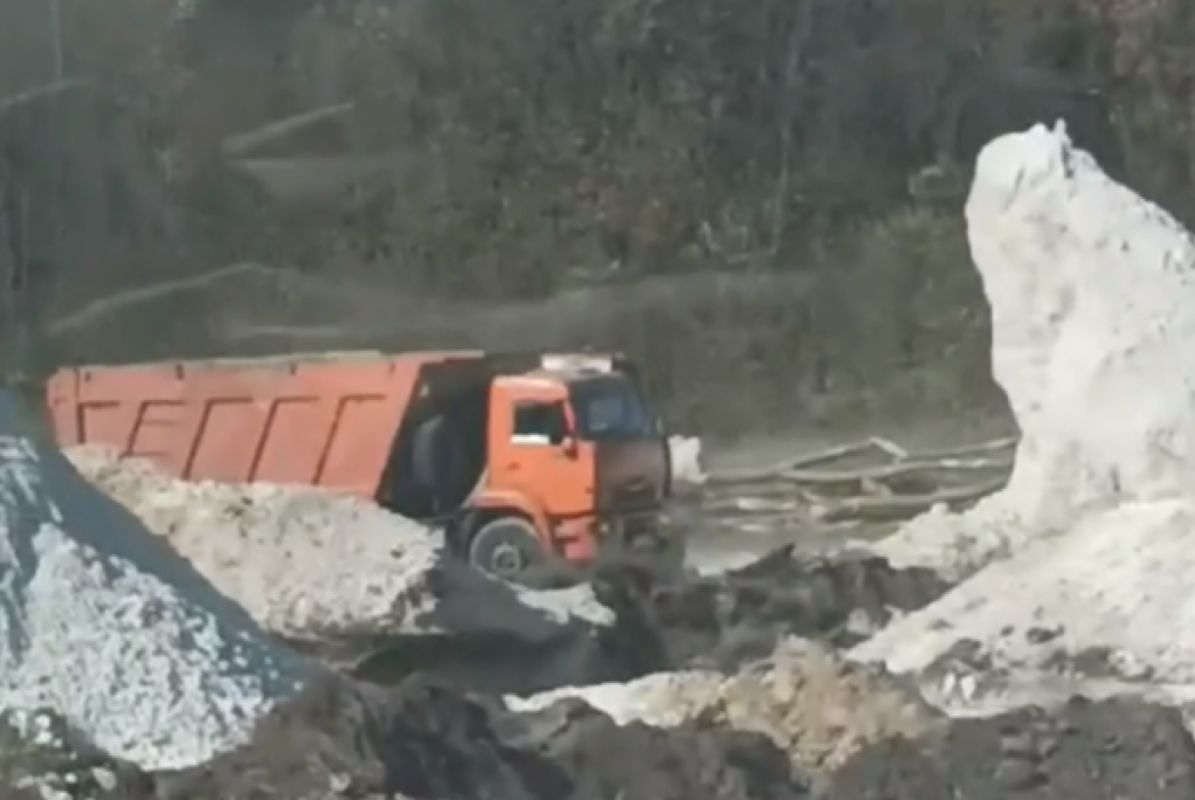 В Белгородской области воровали глину КамАЗами