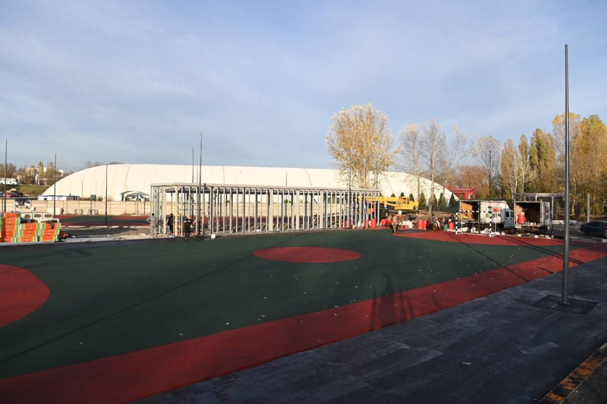 В Белгороде новый участок набережной начал приобретать законченный вид