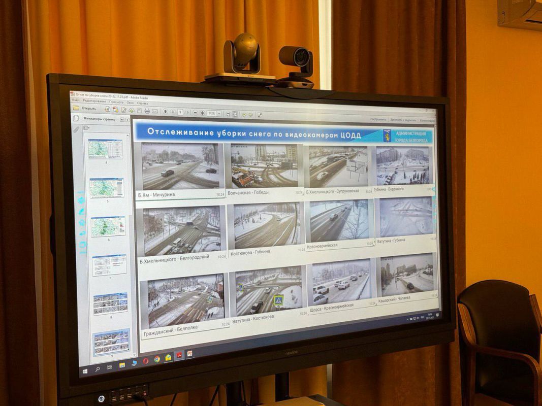 В Белгороде расчищать тротуары в спальных районах будут с удвоенной силой