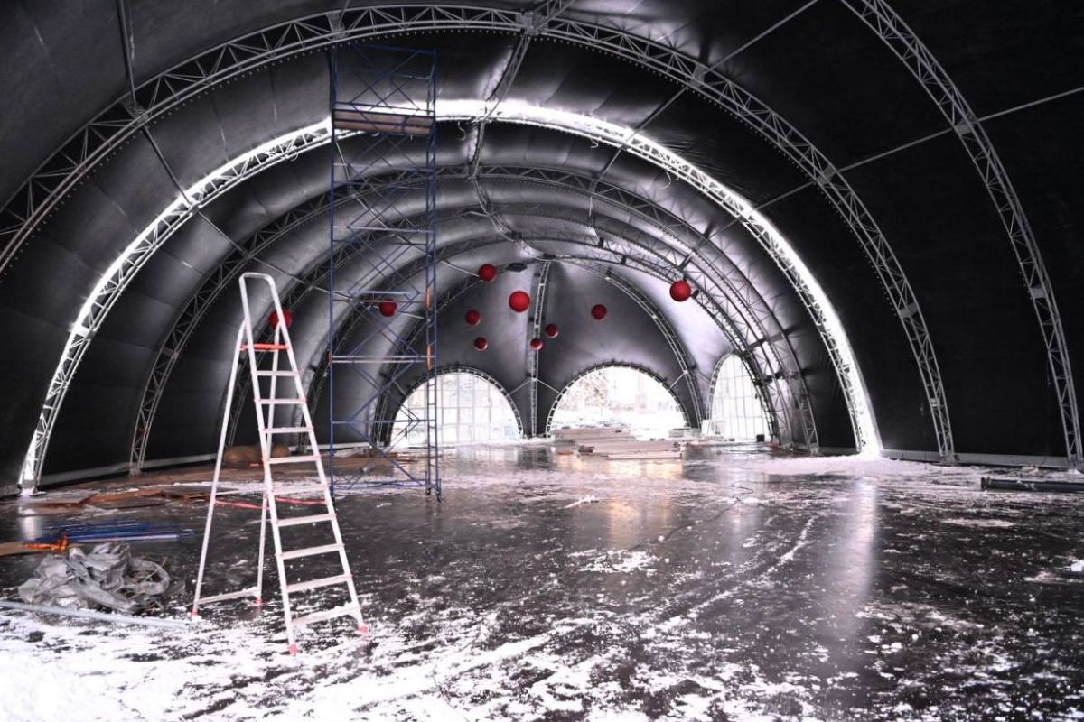 Каток на Соборной площади будет работать по предварительной записи