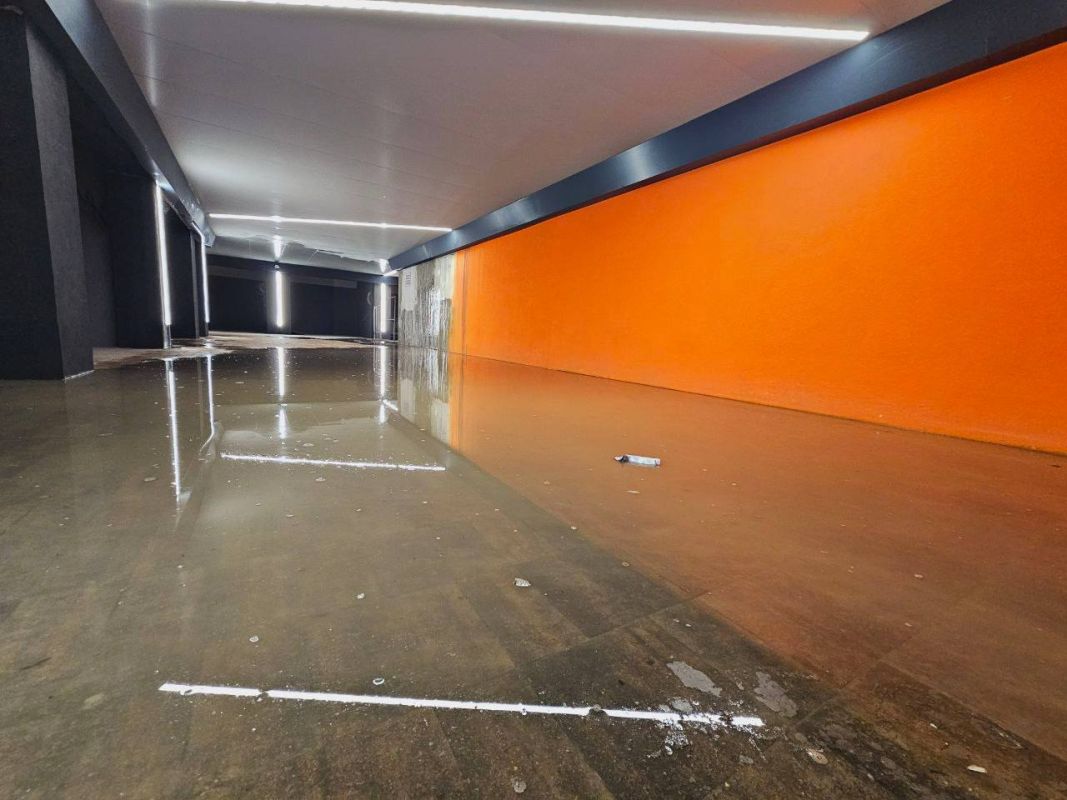 В Белгороде затопило подземку на «Стадионе» во время ремонта