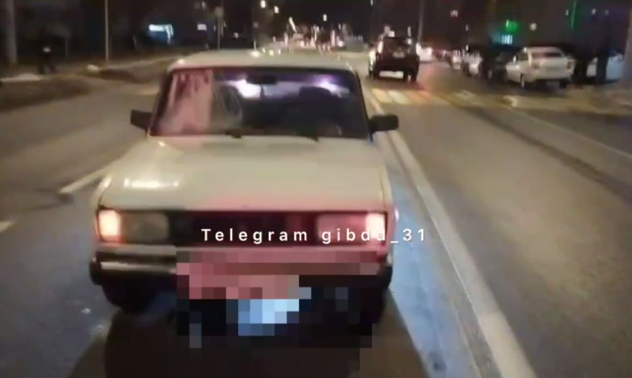 В Белгороде машина сбила подростка на пешеходном переходе