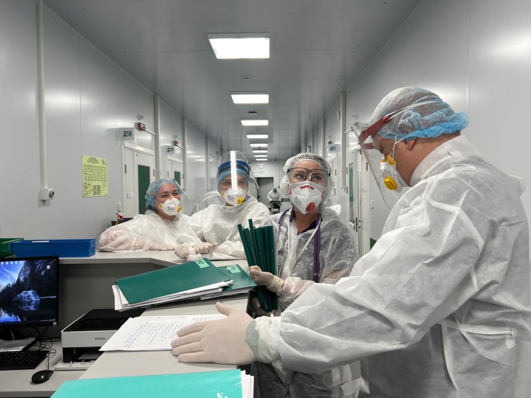 В Белгородской области могут развернуть дополнительные места для лечения ковидных больных