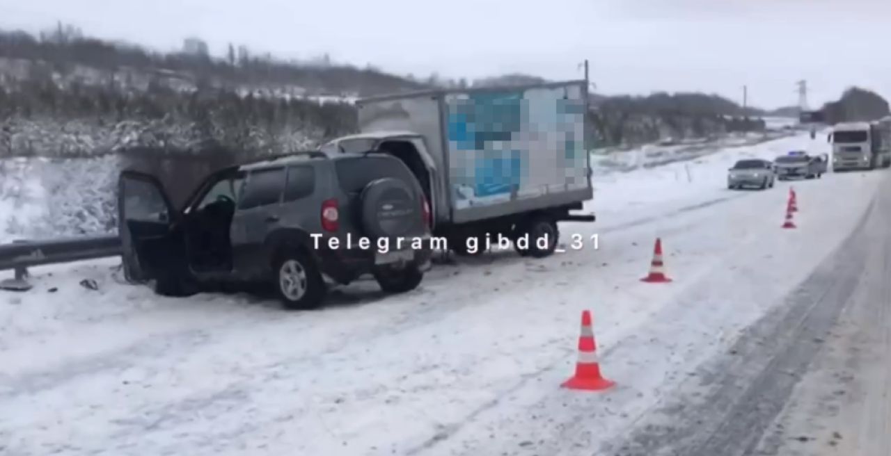 В Белгородской области водитель погиб в лобовом столкновении с грузовиком