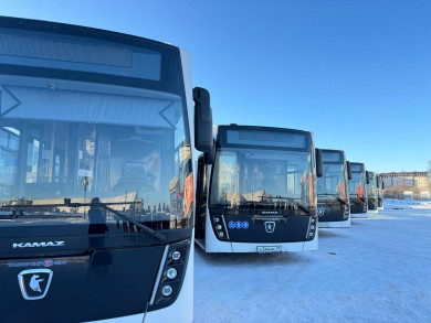 В Старый Оскол привезли партию новых автобусов