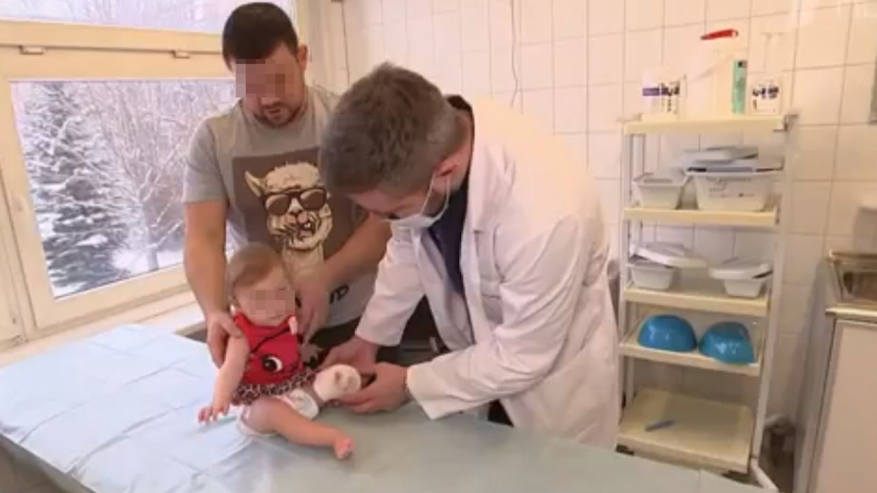 Первый канал снял сюжет о белгородской малышке, потерявшей ножку 30 декабря