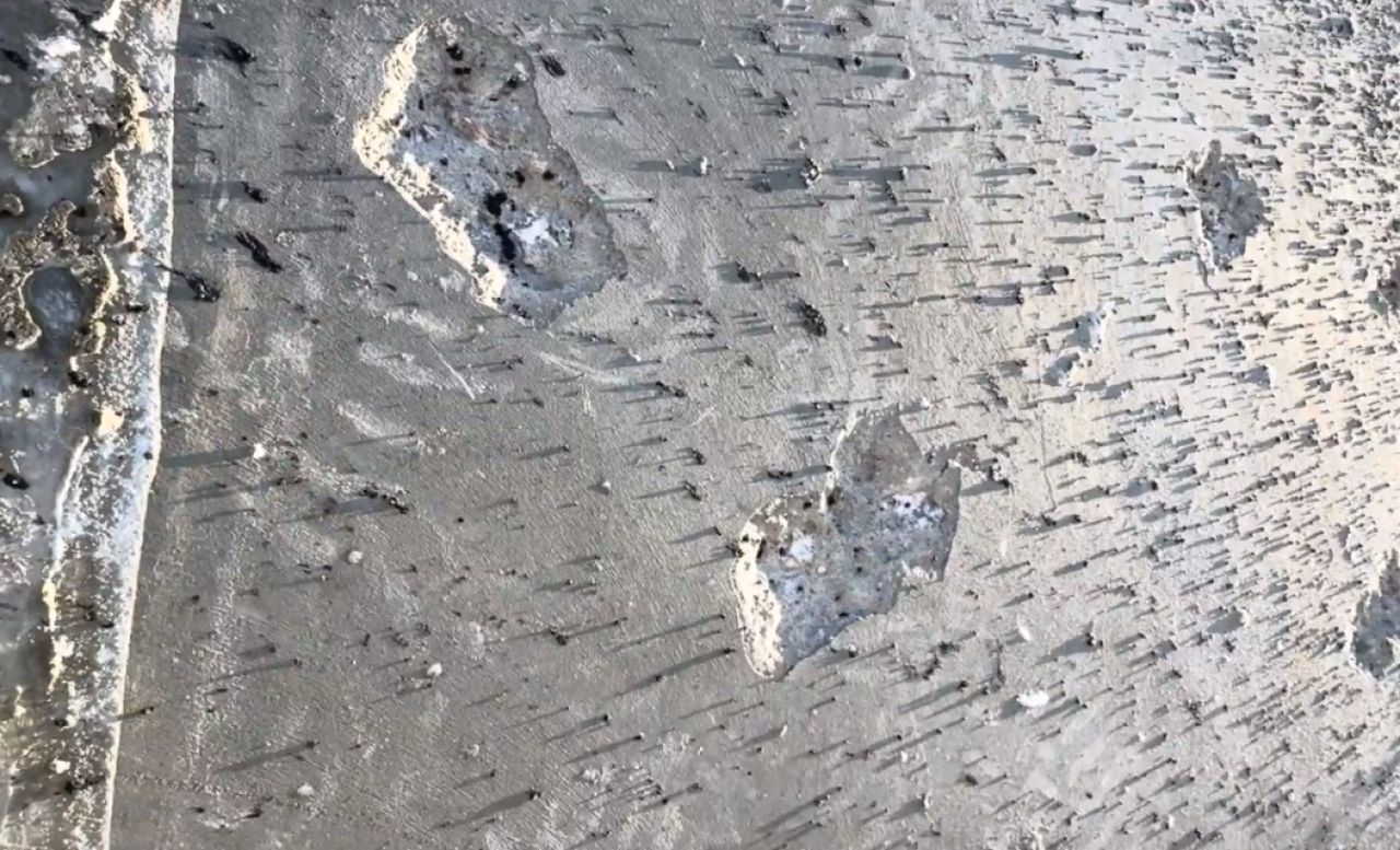 В Белгородской области подорвали бетонные конструкции для защиты остановок