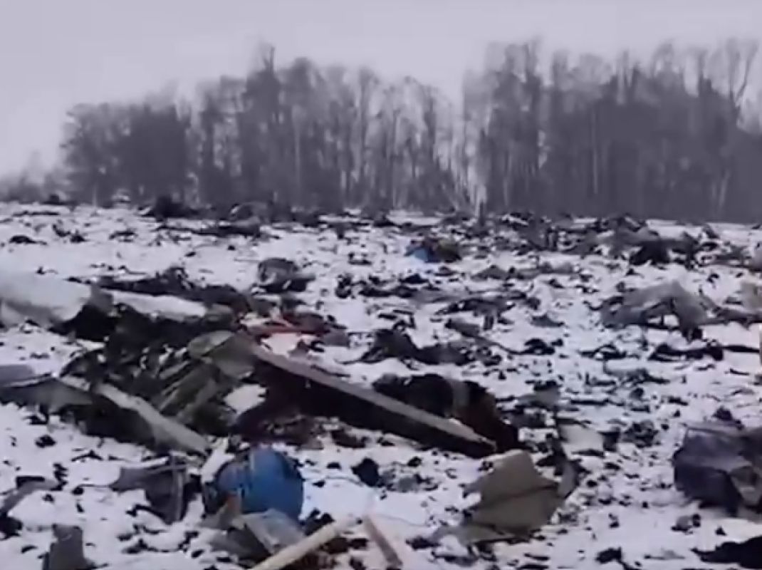СКР: «Установлена точка пуска ракеты, поразившей самолет Ил-76 в Белгородской области»