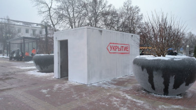 В Белгороде вандалы раскрасили и загадили укрытия