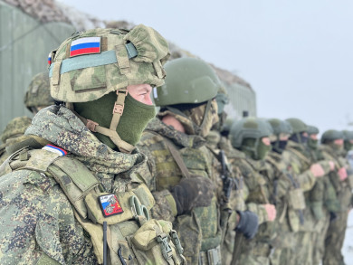 В Белгородской области бойцов ПВО поздравили с Днем защитника Отечества