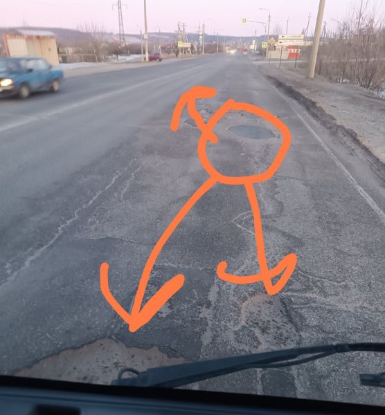 Белгородцы остались недовольны качеством ямочного ремонта дорог