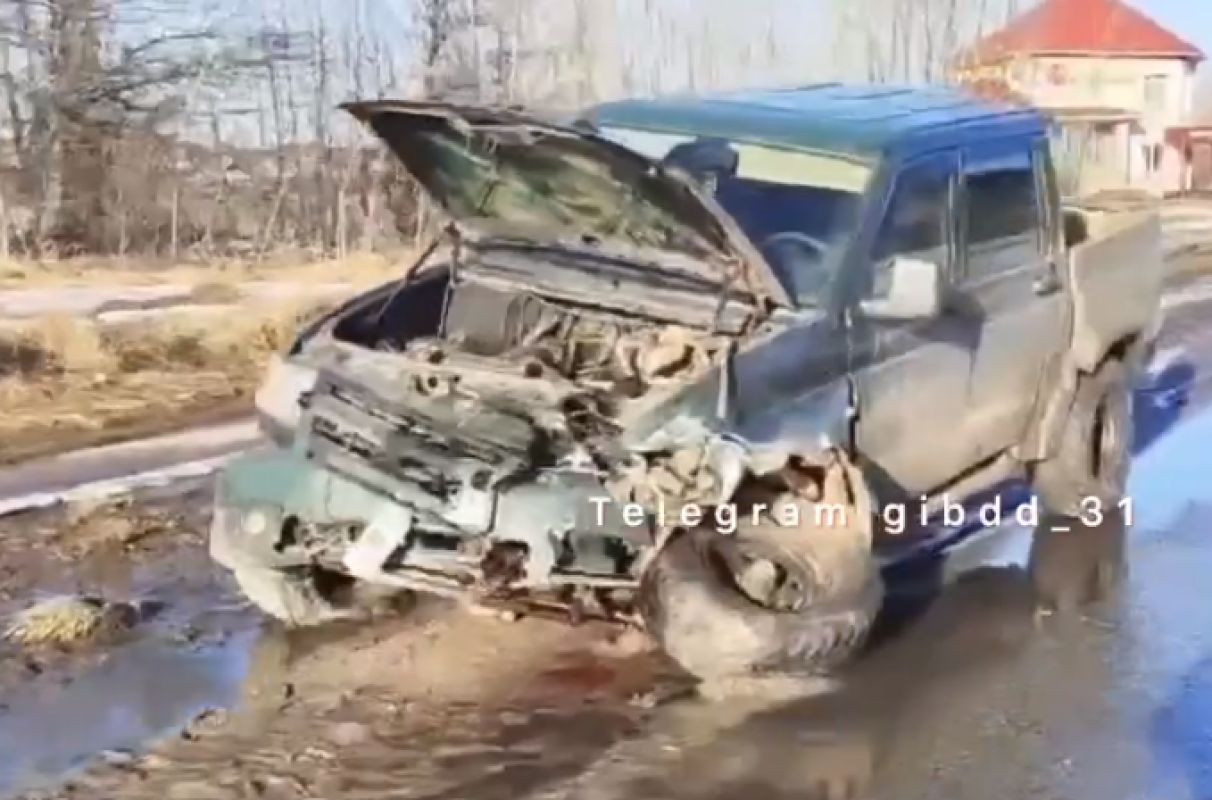 В Старом Осколе 81-летний пенсионер устроил жесткое ДТП с пикапом