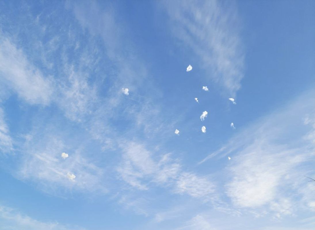 Над Белгородом сбили рекордное количество снарядов