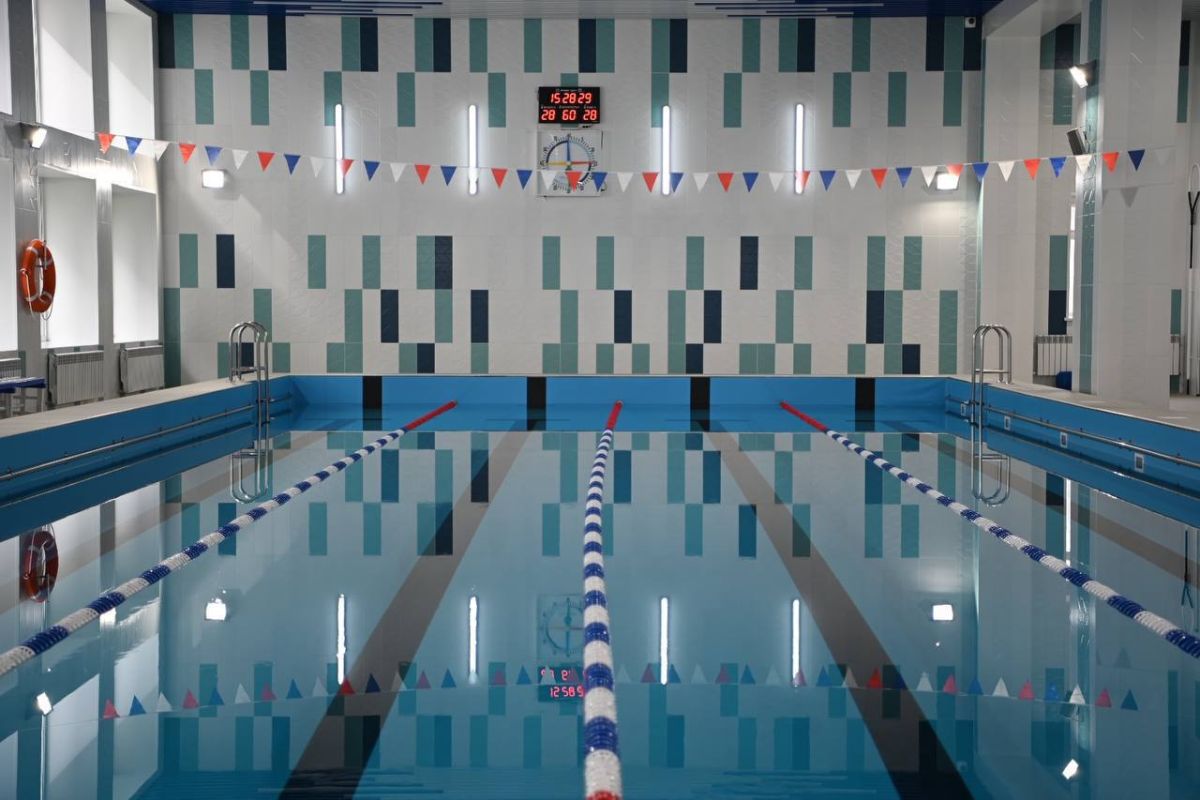 В Белгороде капремонт спортшколы № 2 вышел на финишную прямую