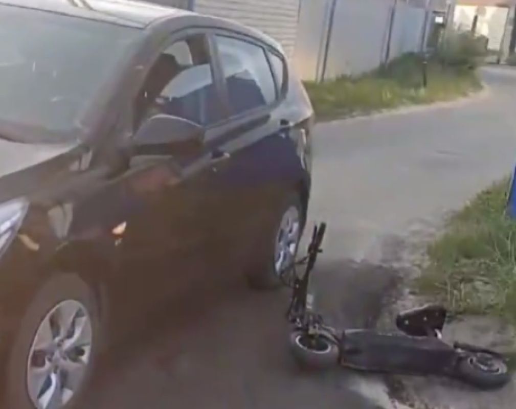 В Чернянке машина сбила ребенка на самокате