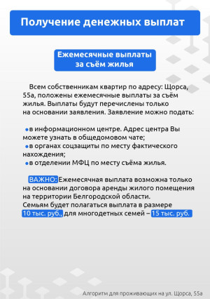 Власти опубликовали порядок получения выплат для жителей обрушившегося дома