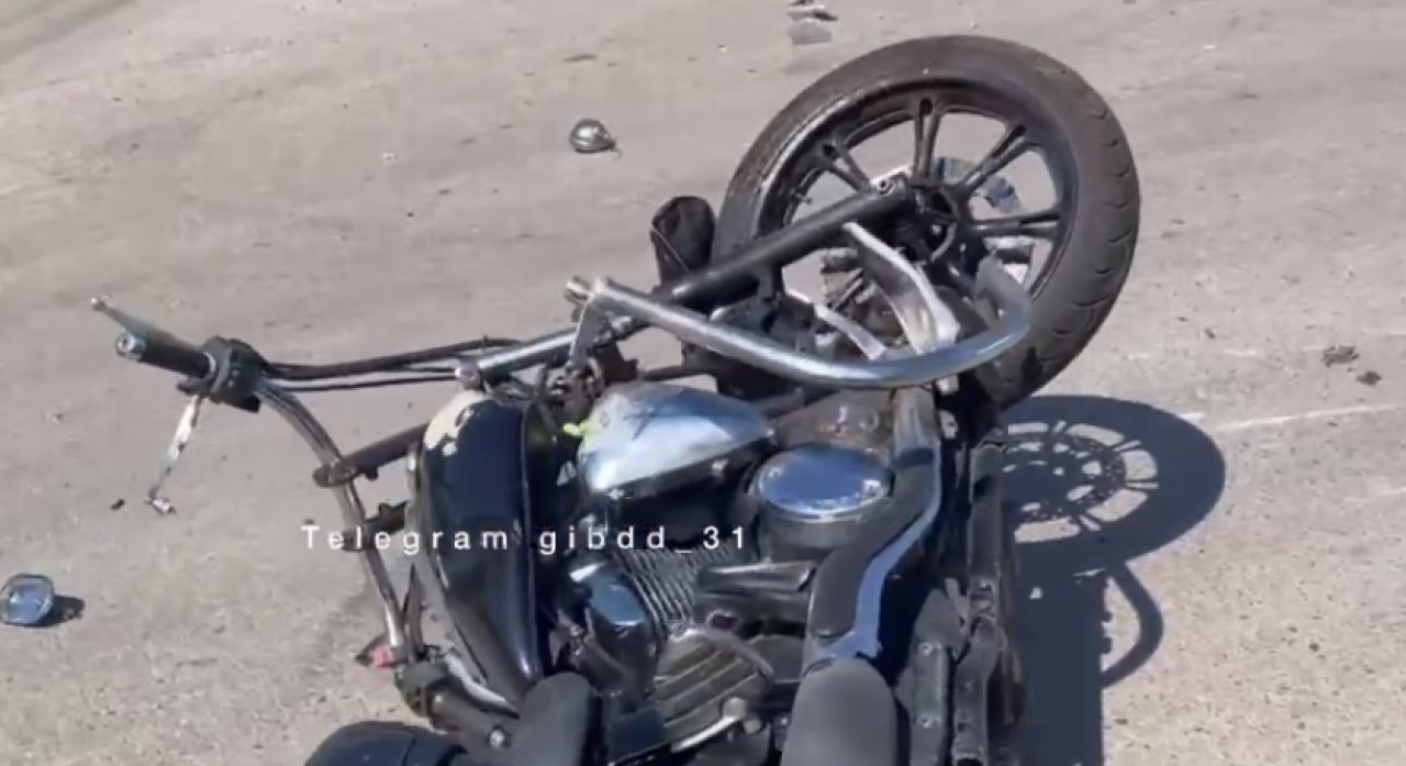 Грузовая «ГАЗель» сбила мотоциклиста на&nbsp;объездной в&nbsp;Белгороде