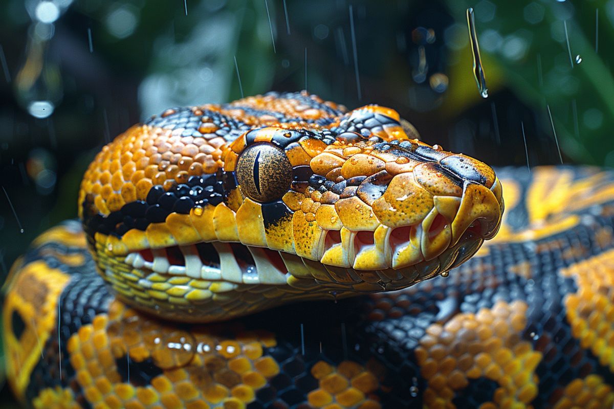 Гигантский питон заживо съел мать четверых детей