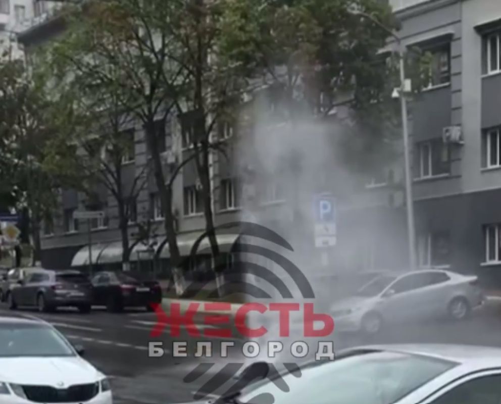 «Это плановые работы» — в&nbsp;Белгороде официально прокомментировали прорыв водопровода