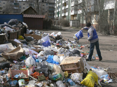 Белгородцы хотят перерасчёта платы за невывоз мусора