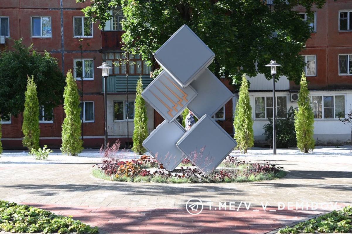 В Белгороде готовят к сдаче сквер за 13 миллионов рублей