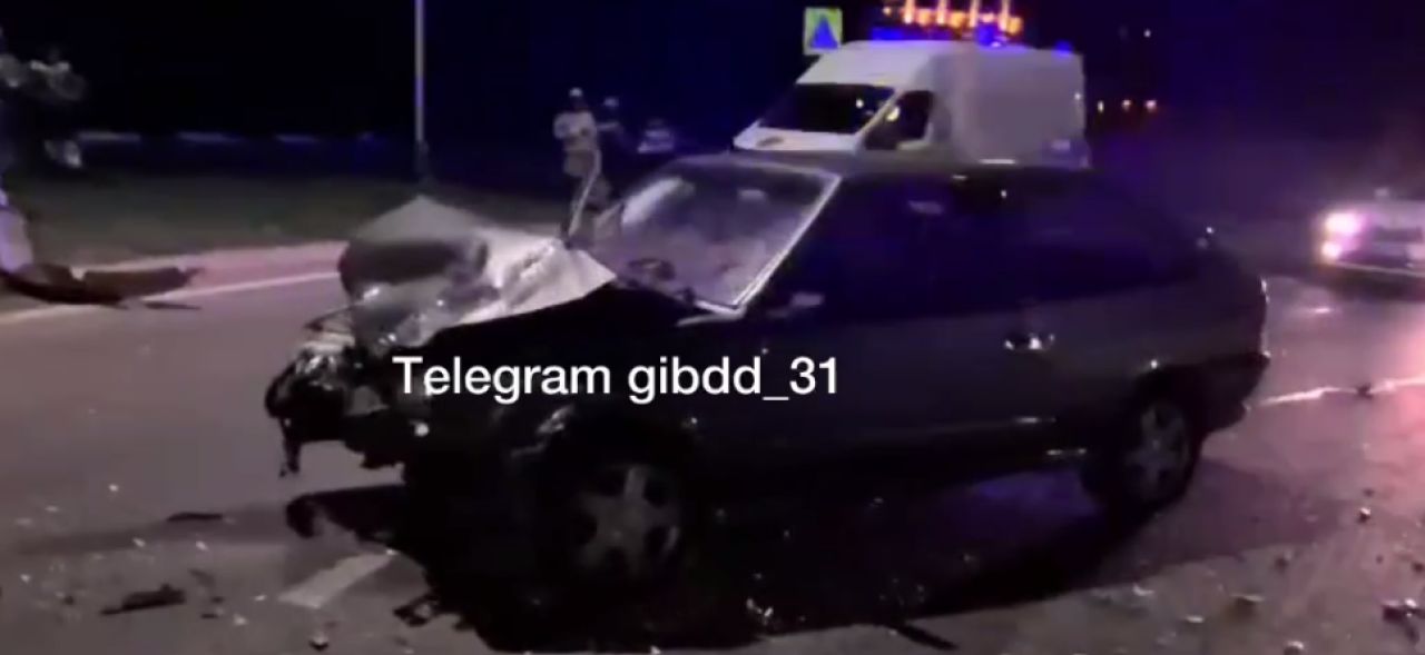 В Губкине девушка пострадала в аварии с пьяным водителем