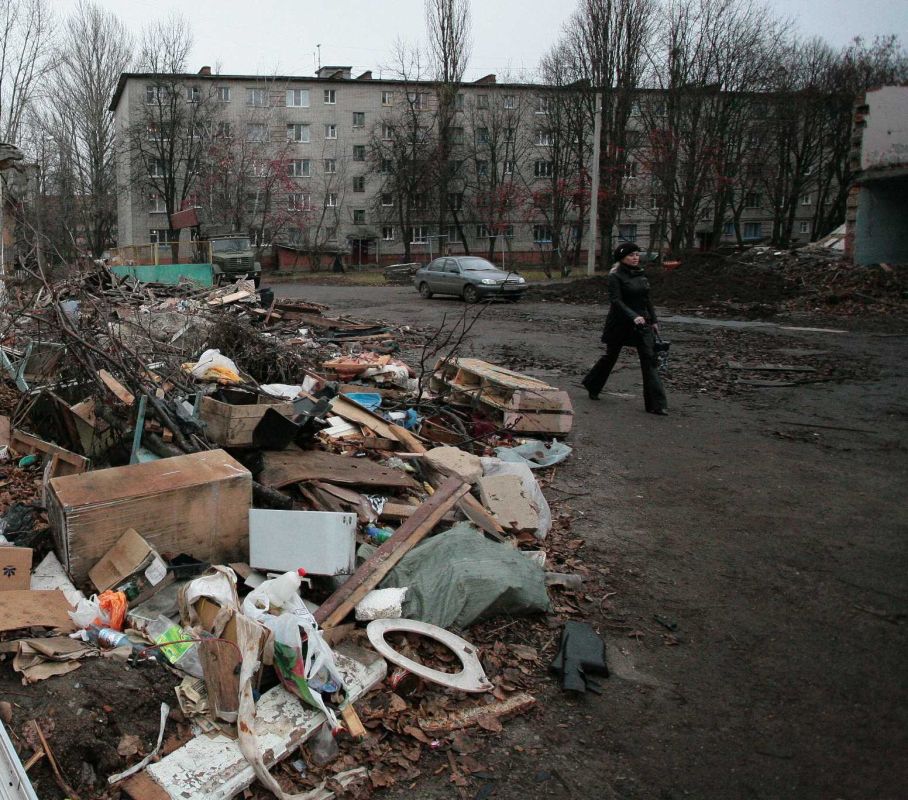 Белгородцы продолжают страдать от&nbsp;невывоза мусора