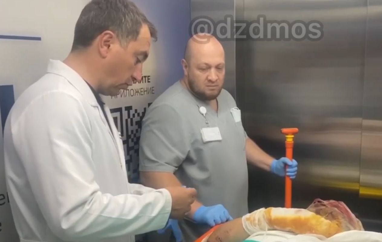 Военкора Евгения Поддубного госпитализировали в «Склиф»