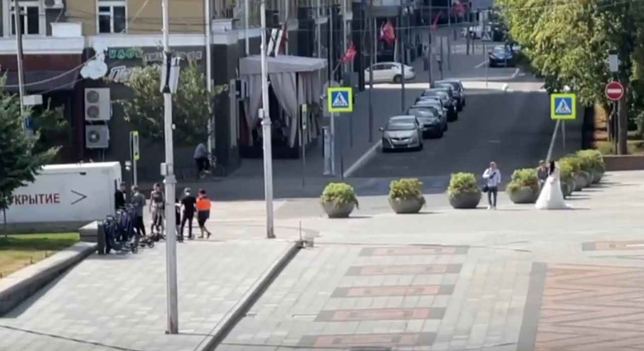 Незабываемые свадьбы в Белгороде – фотосессии молодоженов проходят под звуки сирены