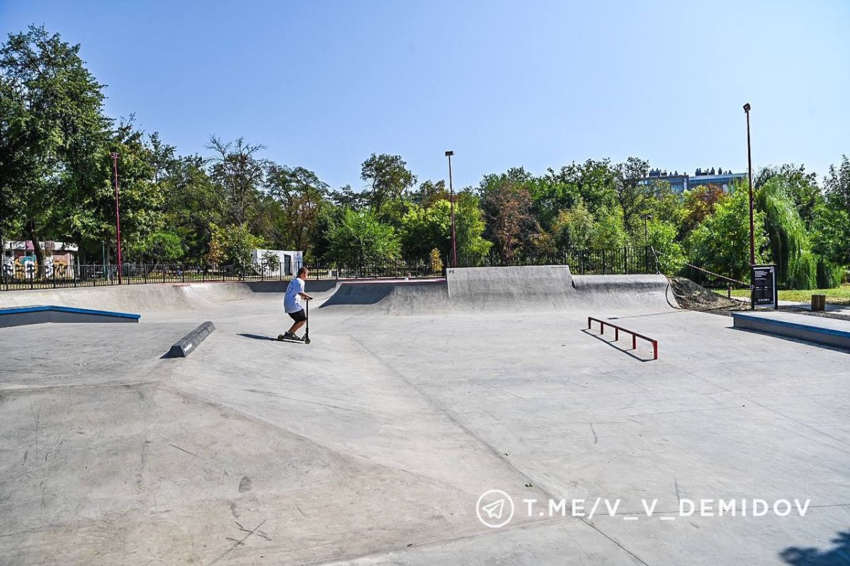 В Белгороде открыли новые экстремальные площадки в Центральном парке