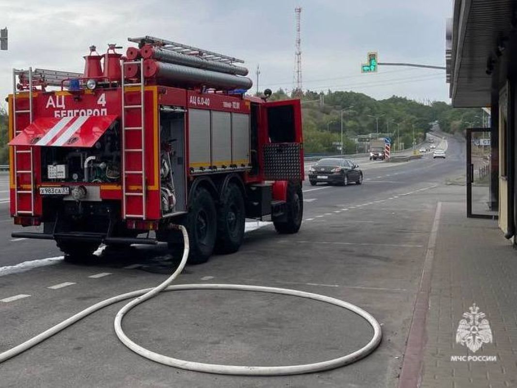 В Стрелецком сгорело кафе